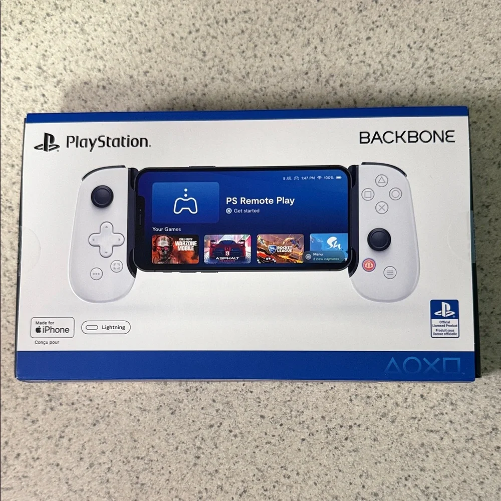Sony PlayStation Backbone Controller - White NEVER OPENED